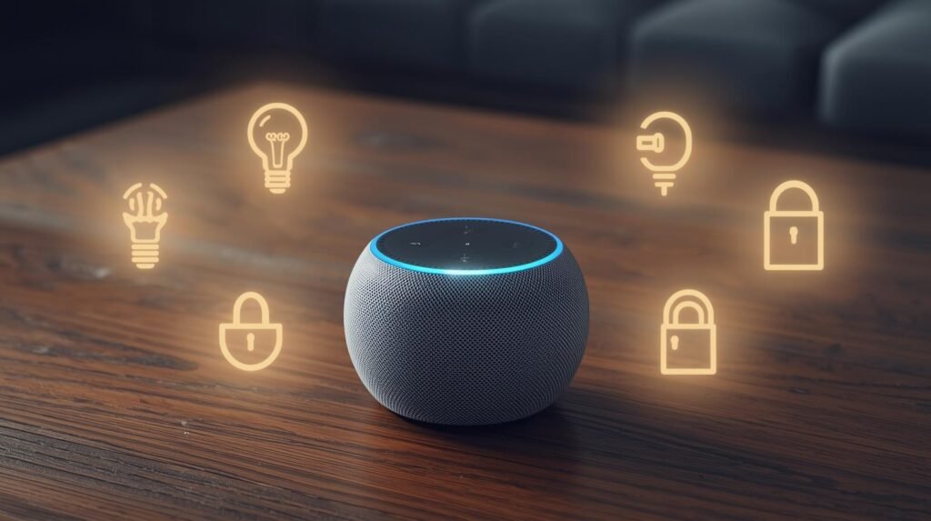 Alexa Echo Studio smart home hub – control lights, plugs, and sensors with voice commands” Alexa Echo Studio smart home hub – control lights, plugs, and sensors with voice commands”