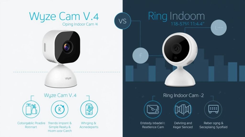 Wyze Cam v4 vs Ring Indoor Cam comparison Wyze Cam v4 vs Ring Indoor Cam comparison